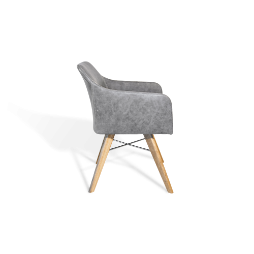 Youma Wooden Frame Armchair KFF PUUR Design Interieur